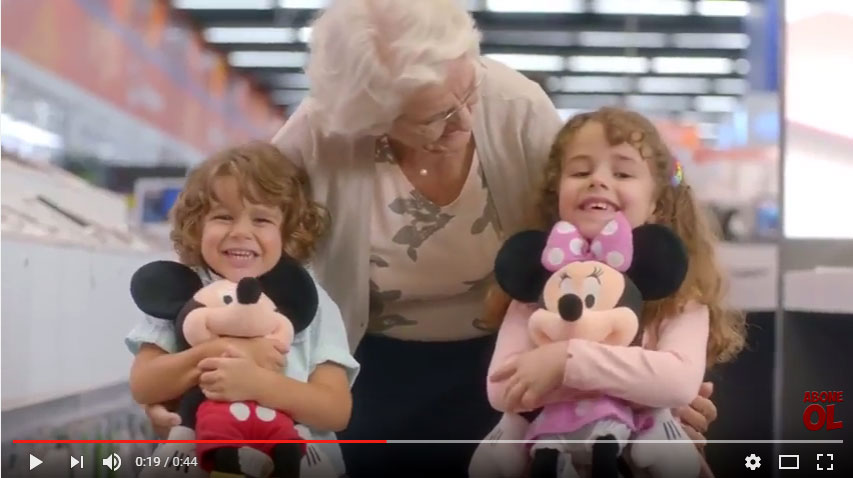 Disney Teknosa Reklam'nda Oyuncularmz Lina elik ve Berke Karabyk Rol Almtr - IMC AJANS