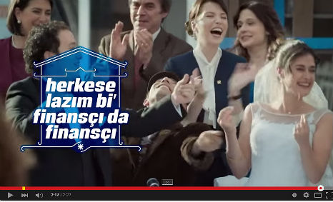 Finansbank Reklam'nda oyuncumuz Grcan Danl rol ald. - IMC AJANS