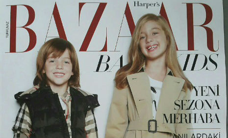 Harper's Bazaar Kids Dergisi'nde, fotomodelimiz Selin avdar yer ald. - IMC AJANS