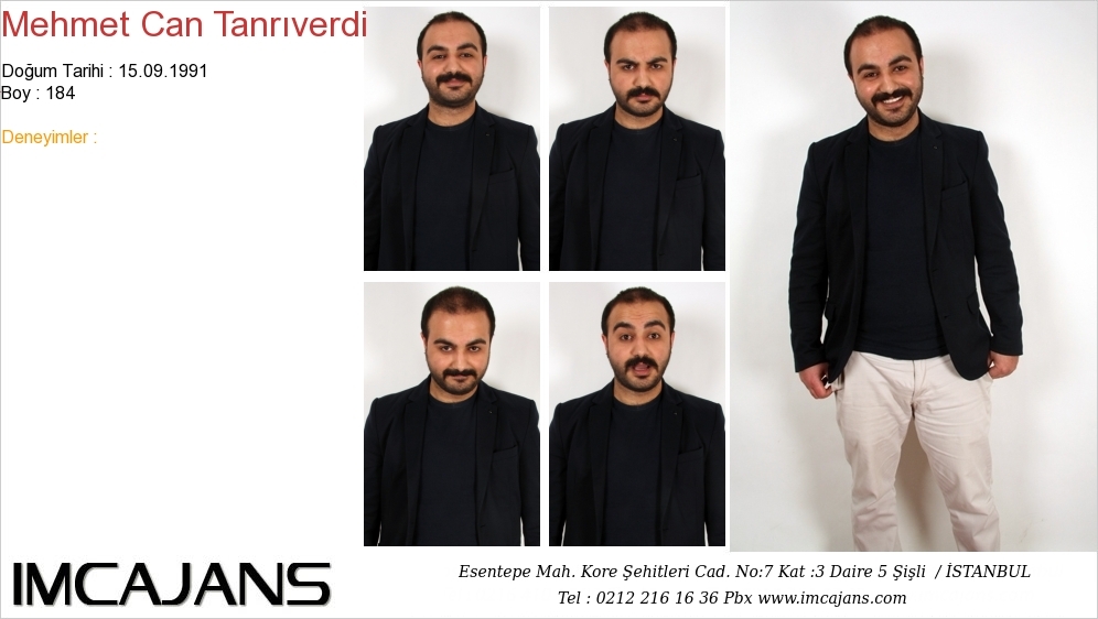 Mehmet Can Tanrverdi - IMC AJANS