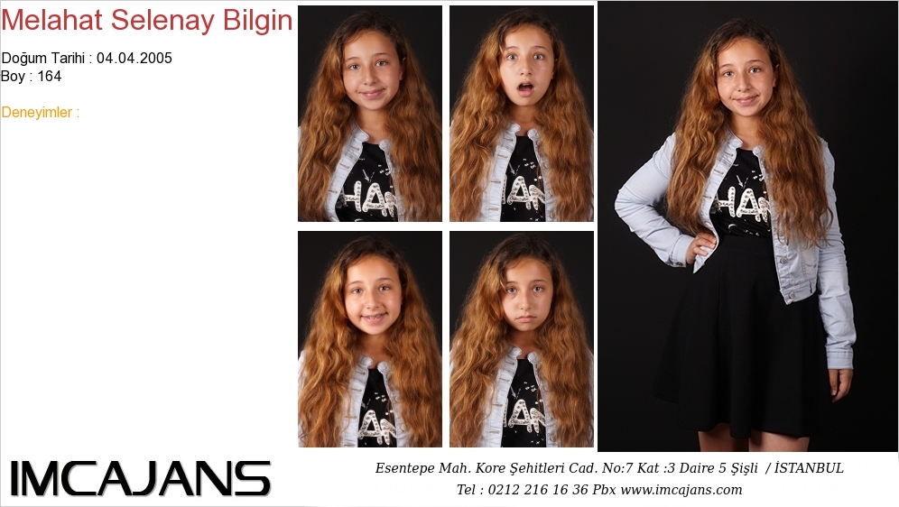 Melahat Selenay Bilgin - IMC AJANS