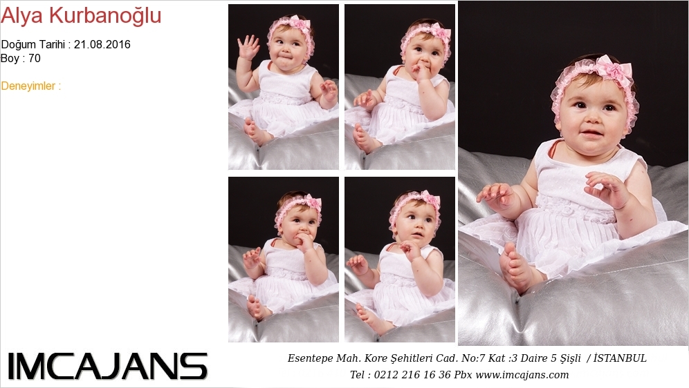 Alya Kurbanoğlu IMC AJANS