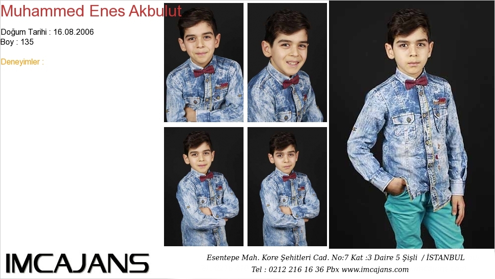 Muhammed Enes Akbulut - IMC AJANS