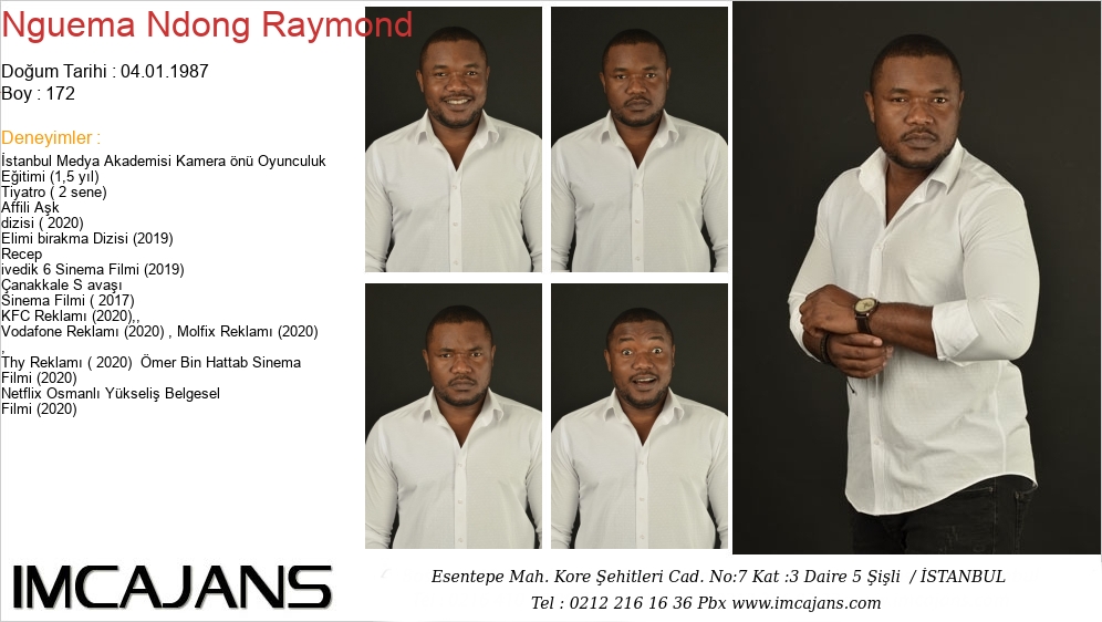 Nguema Ndong Raymond - IMC AJANS