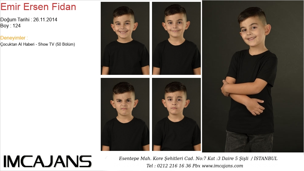 Emir Ersen Fidan - IMC AJANS