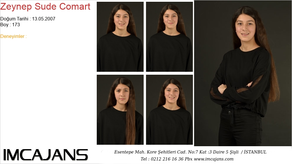 Zeynep Sude Comart - IMC AJANS