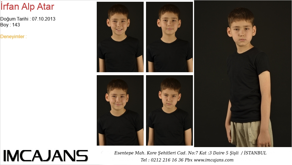 rfan Alp Atar - IMC AJANS