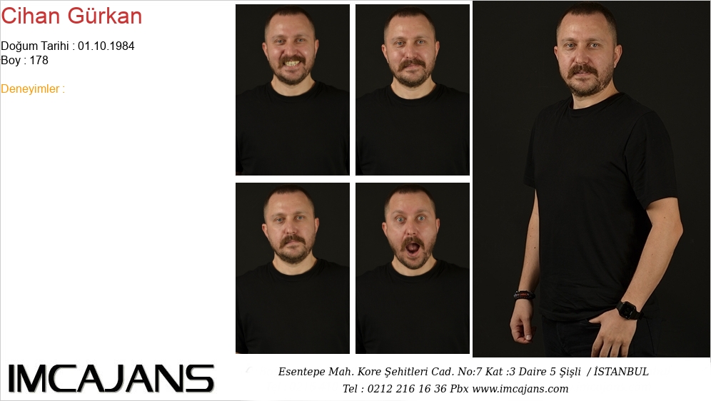 Cihan Grkan - IMC AJANS