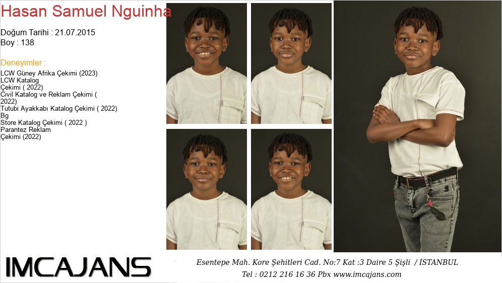 Hasan Samuel Nguinha - IMC AJANS