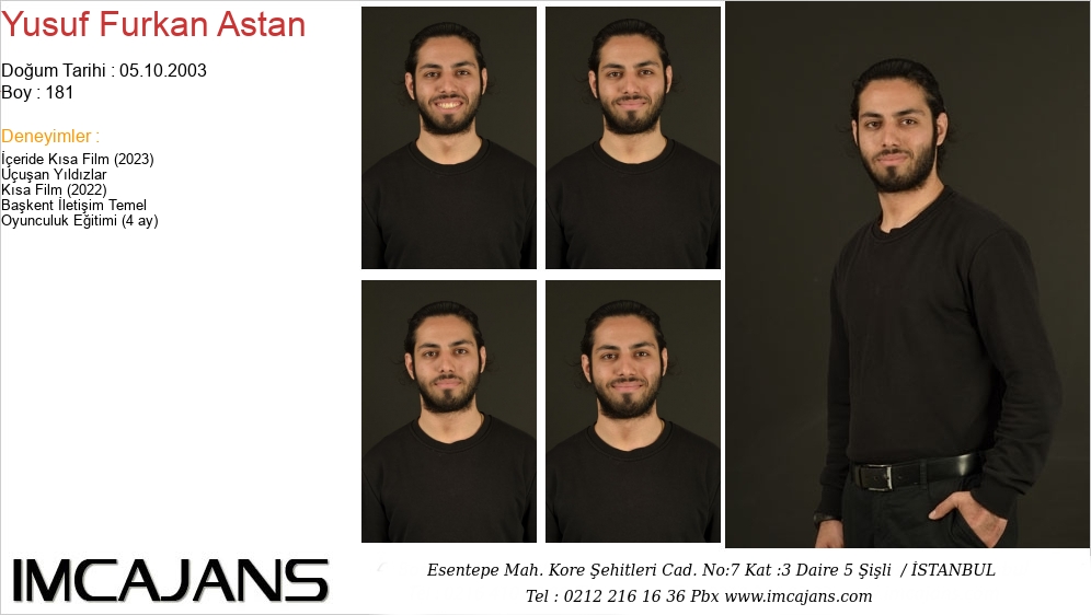 Yusuf Furkan Astan - IMC AJANS