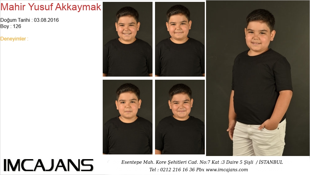 Mahir Yusuf Akkaymak - IMC AJANS