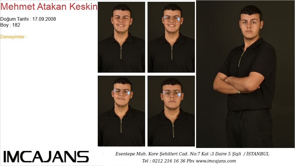 Mehmet Atakan Keskin - IMC AJANS