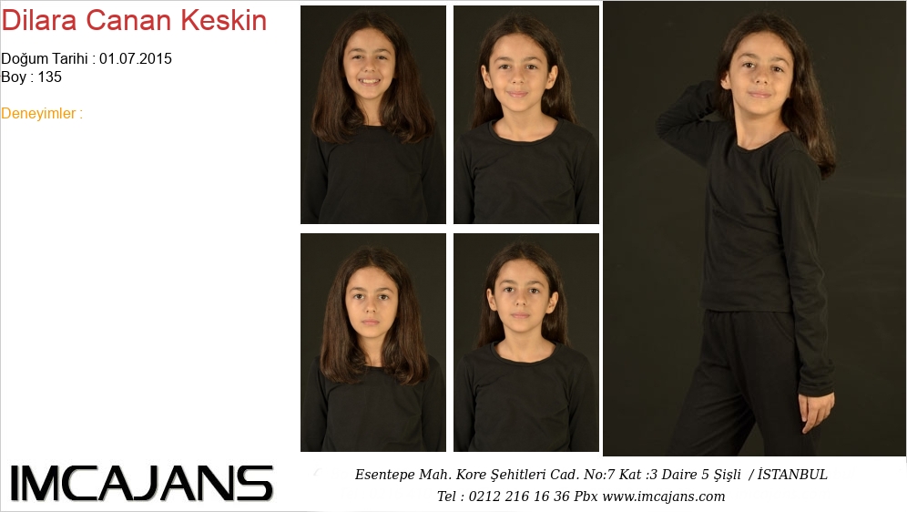 Dilara Canan Keskin - IMC AJANS