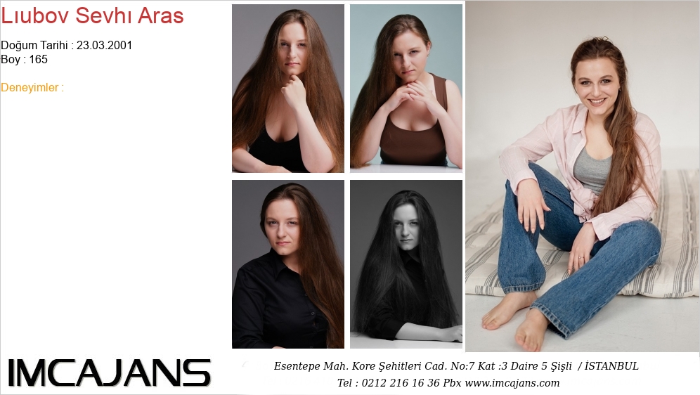 Lubov Sevh Aras - IMC AJANS