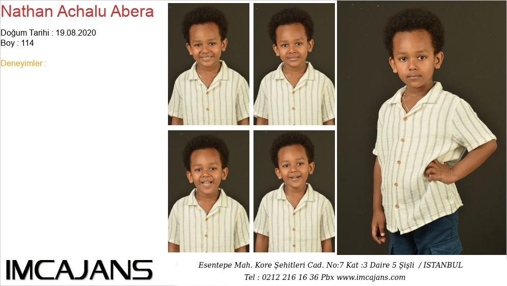 Nathan Achalu Abera - IMC AJANS