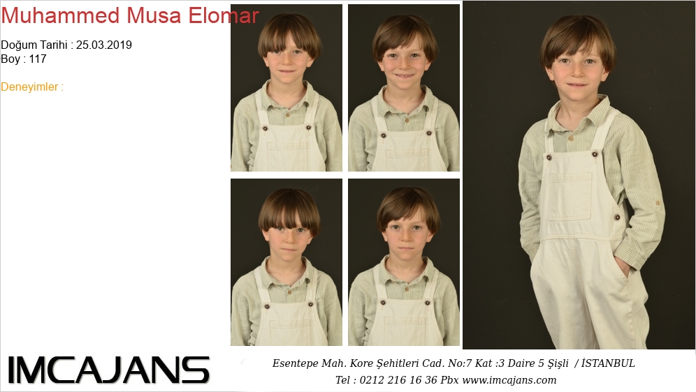Muhammed Musa Elomar - IMC AJANS