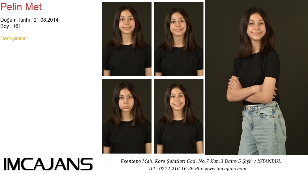 Pelin Met - IMC AJANS