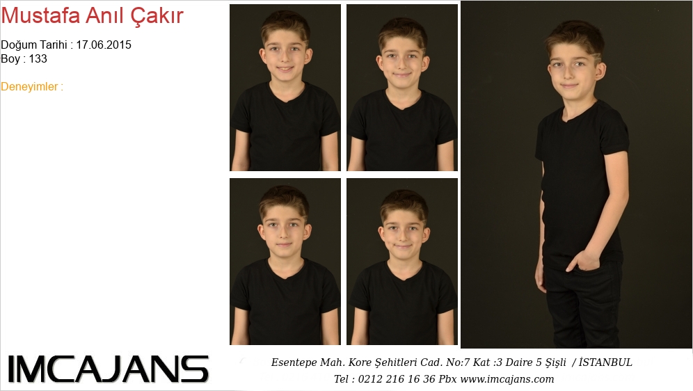 Mustafa Anl akr - IMC AJANS