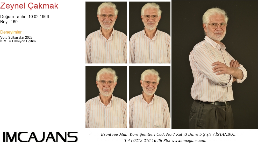 Zeynel akmak - IMC AJANS
