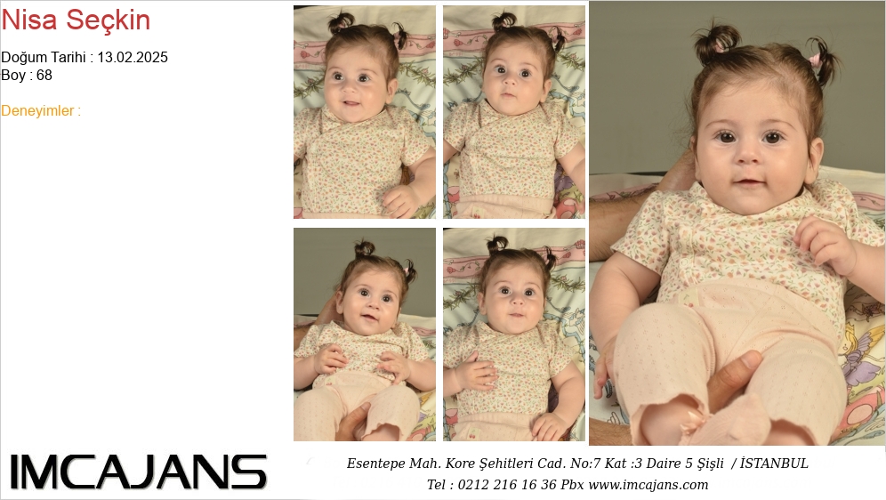 Nisa Sekin - IMC AJANS