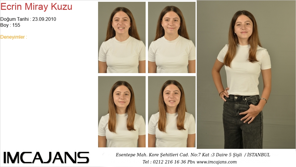 Ecrin Miray Kuzu - IMC AJANS