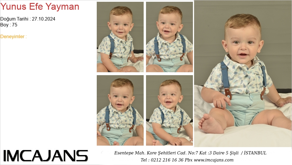 Yunus Efe Yayman - IMC AJANS