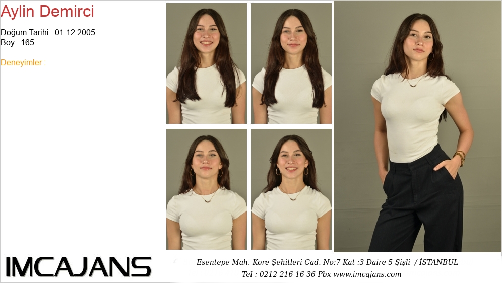 Aylin Demirci - IMC AJANS