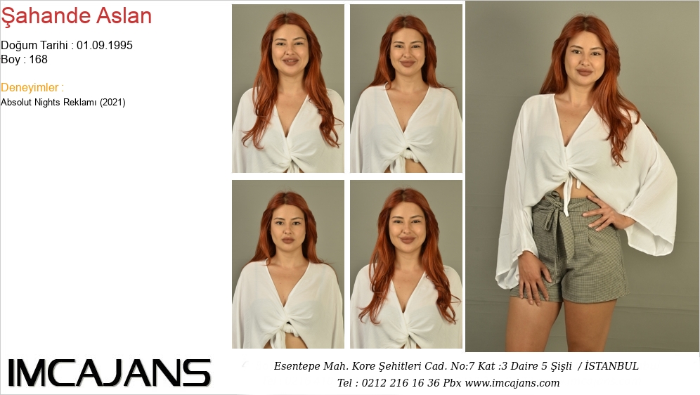 ahande Aslan - IMC AJANS
