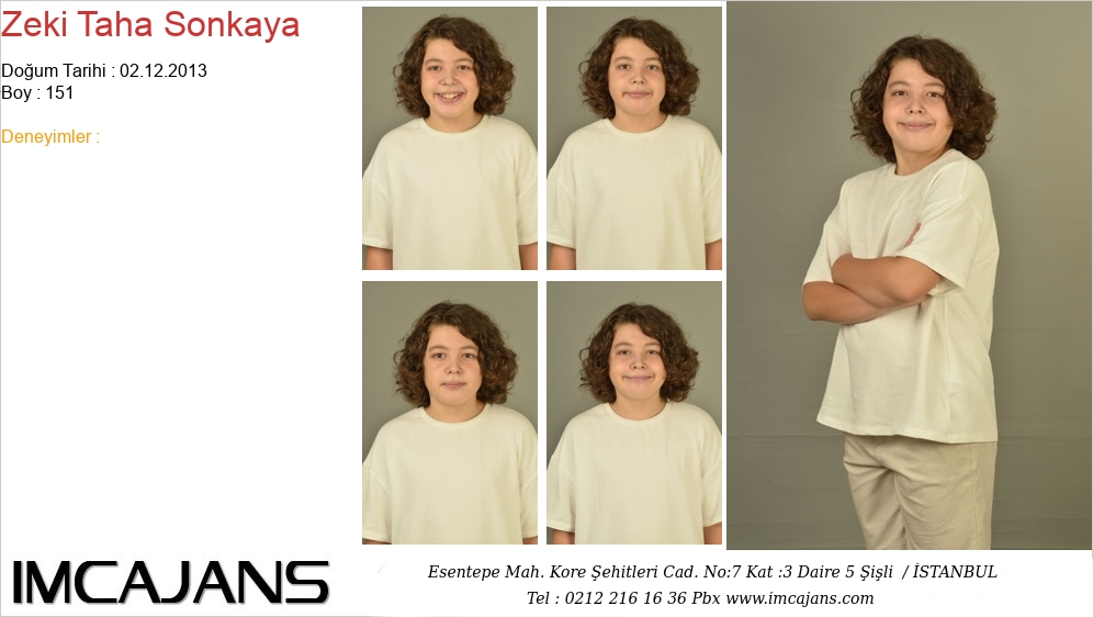 Zeki Taha Sonkaya - IMC AJANS