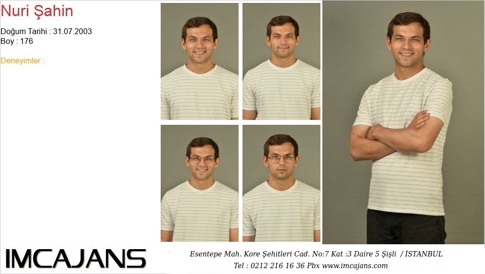 Nuri ahin - IMC AJANS