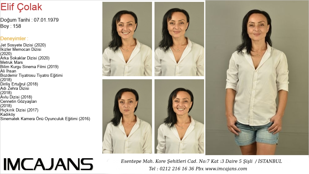 Elif olak - IMC AJANS
