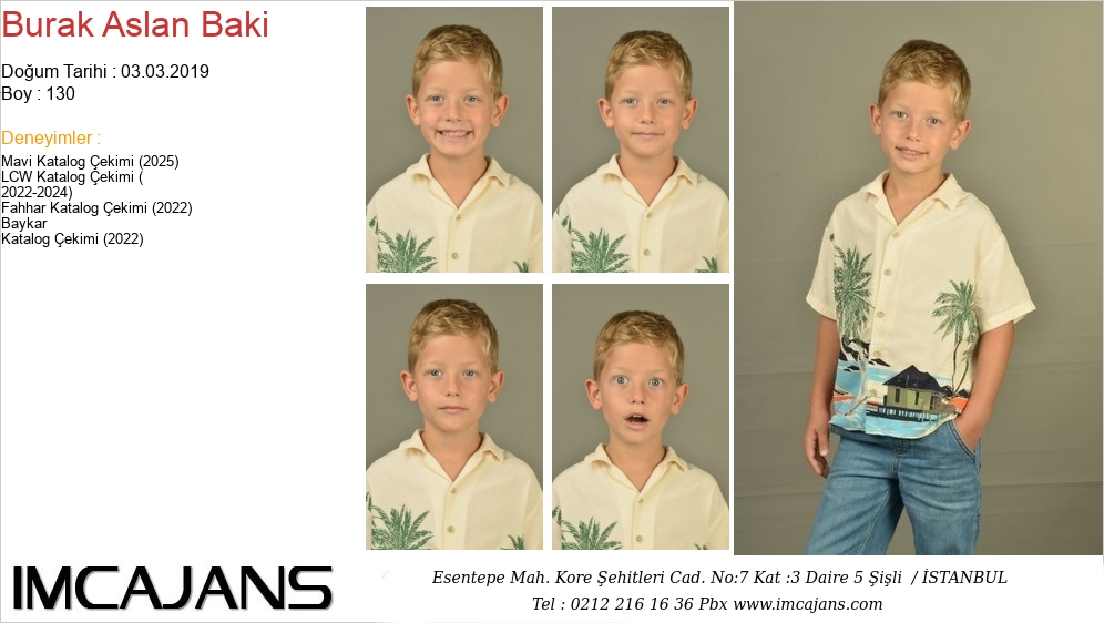 Burak Aslan Baki - IMC AJANS