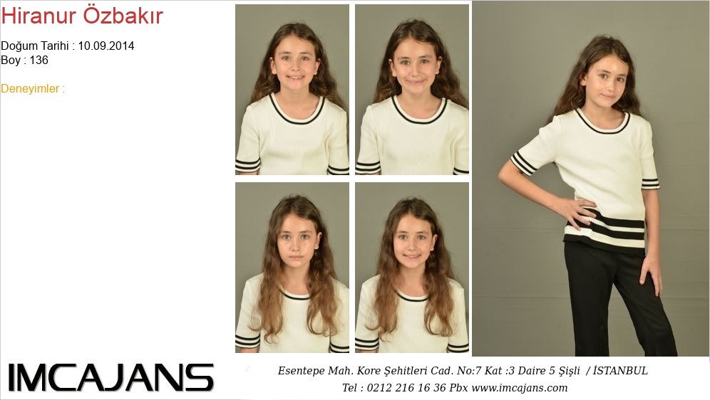 Hiranur �zbak�r - IMC AJANS