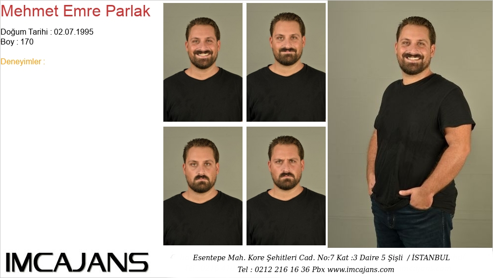 Mehmet Emre Parlak - IMC AJANS