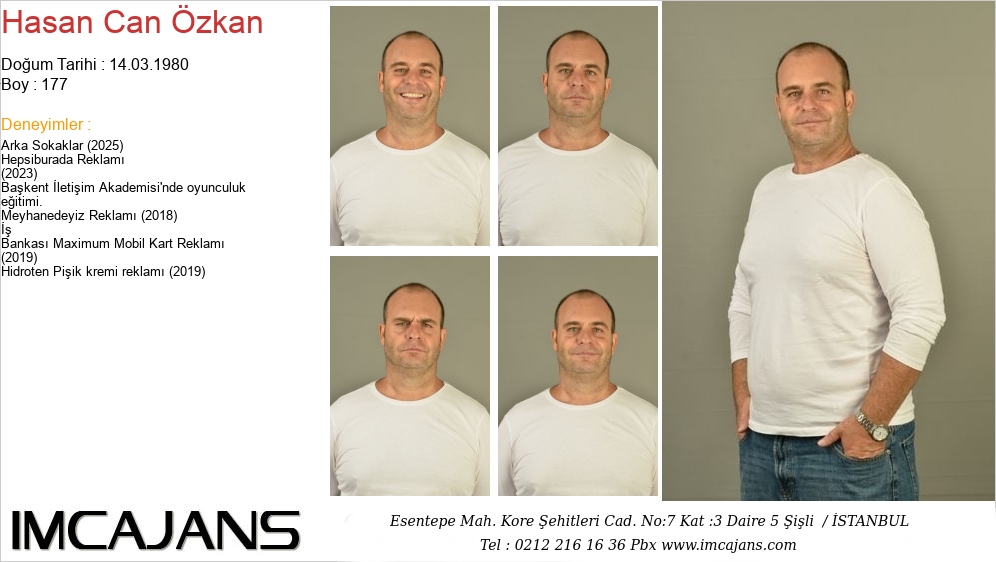 Hasan Can zkan - IMC AJANS