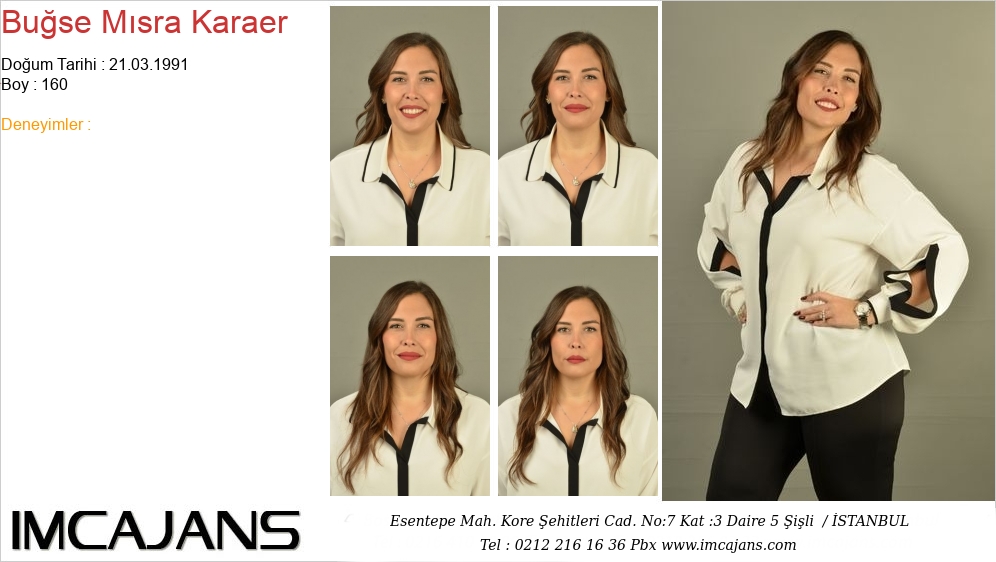 Buse Msra Karaer - IMC AJANS