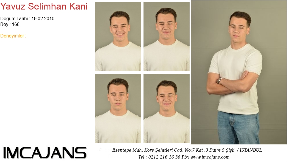 Yavuz Selimhan Kani - IMC AJANS