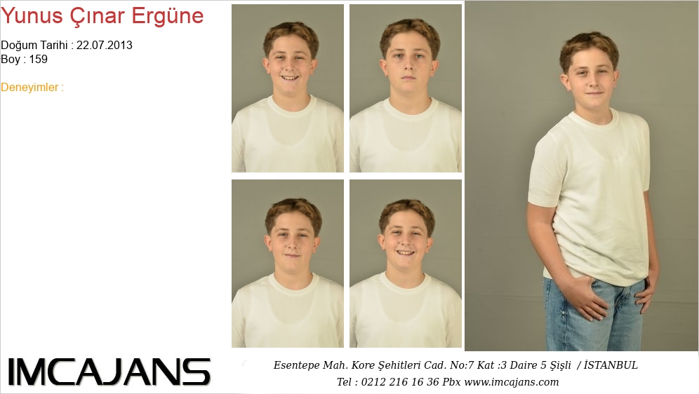 Yunus nar Ergne - IMC AJANS