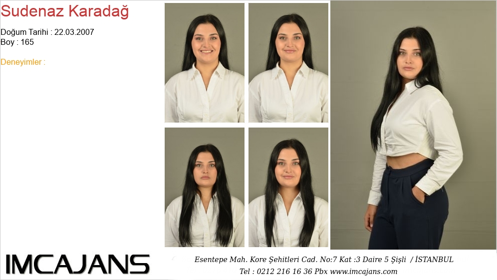 Sudenaz Karada - IMC AJANS