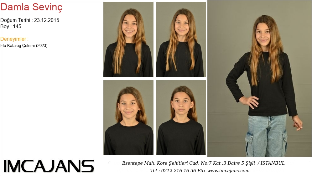Damla Sevin - IMC AJANS