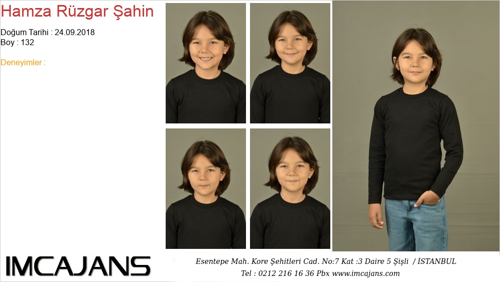 Hamza Rzgar ahin - IMC AJANS
