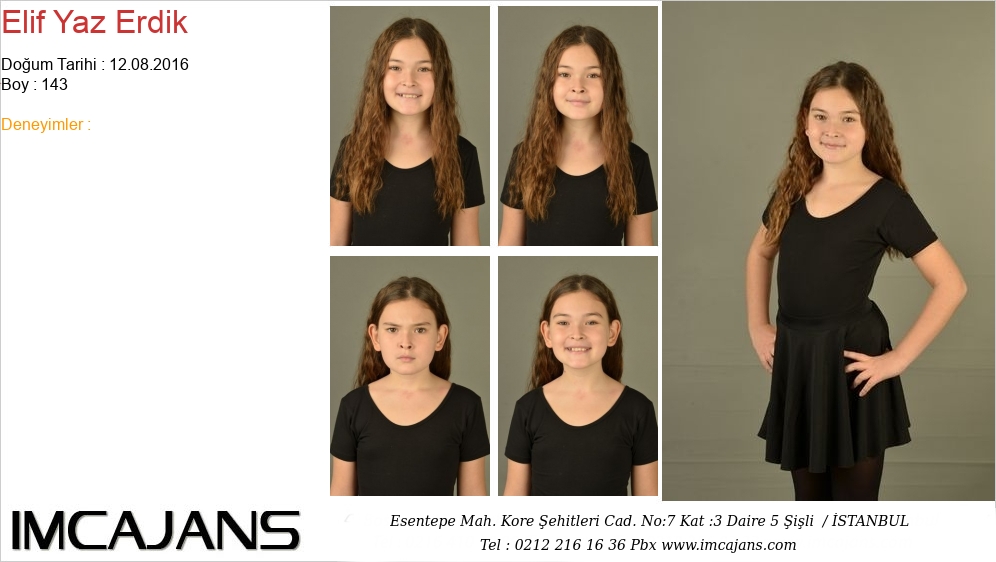 Elif Yaz Erdik - IMC AJANS