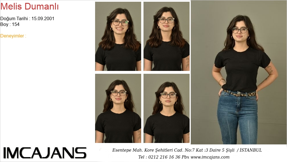 Melis Dumanl - IMC AJANS