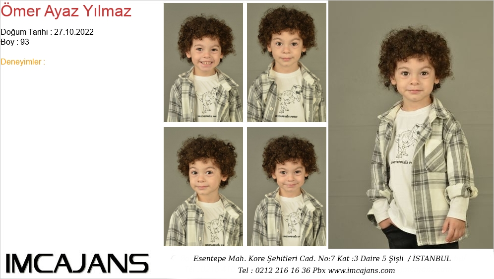 mer Ayaz Ylmaz - IMC AJANS