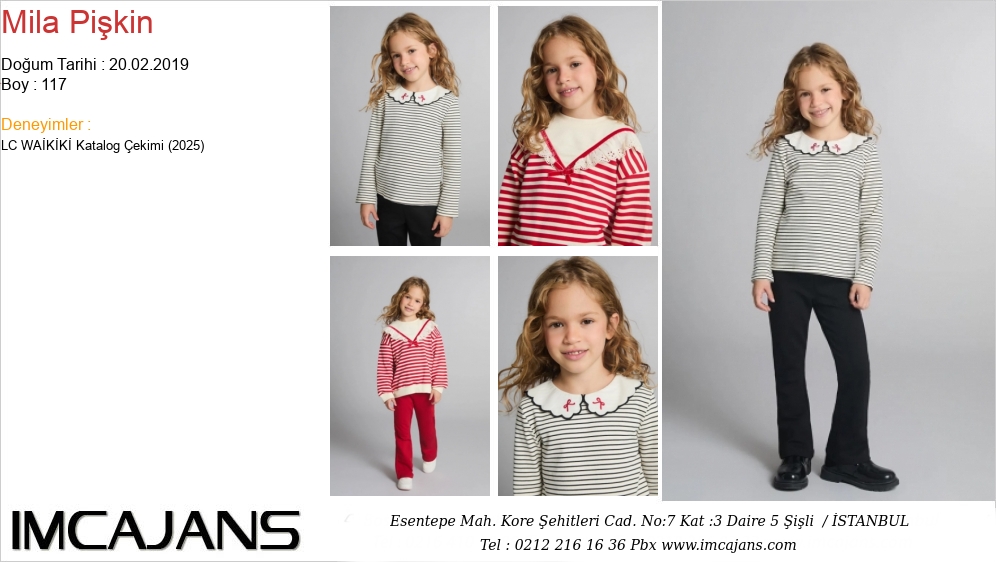 Mila Pikin - IMC AJANS