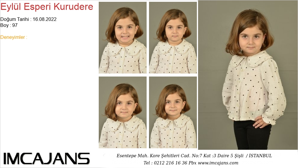 Eyll Esperi Kurudere - IMC AJANS