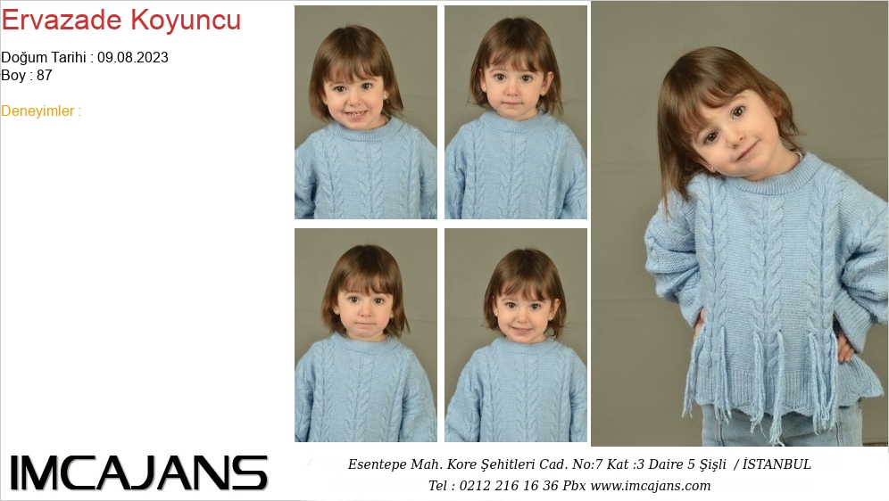 Ervazade Koyuncu - IMC AJANS