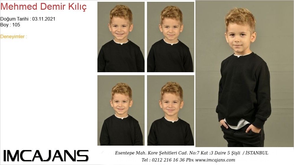 Mehmed Demir Kl - IMC AJANS