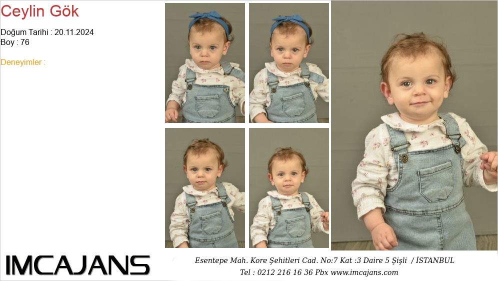 Ceylin Gk - IMC AJANS