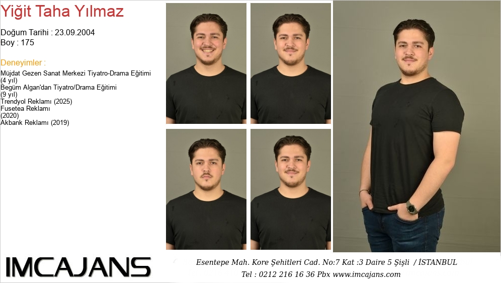 Yi�it Taha Y�lmaz - IMC AJANS